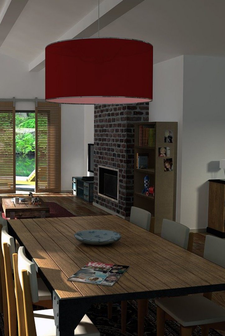 jadalnia w pokoju dziennym