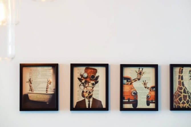 Ciekawe rozwiązania na ścianę w pokoju dziewczynki