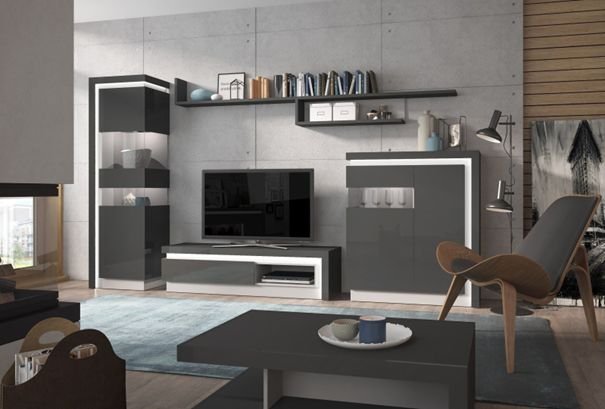 urządzanie salonu w ciemnych kolorach