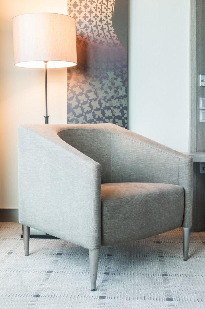 Fotel z lampką do czytania Fotel z lampką do czytania