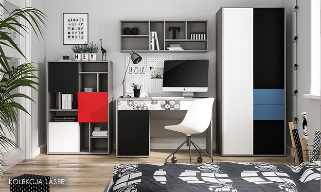 kolekcja mebli laser