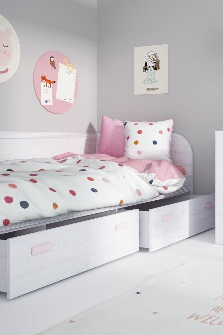 Łóżka dziewczęce Łóżka dziewczęce