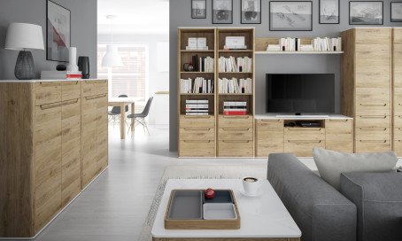 Meble Gobi Wójcik - pokój dzienny i garderoba Meble Gobi Wójcik - pokój dzienny i garderoba
