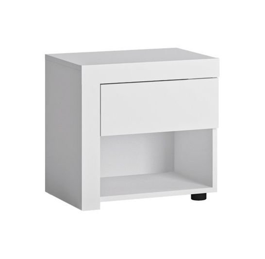 Szafka nocna z kolekcji LYON biały, Meble Wójcik