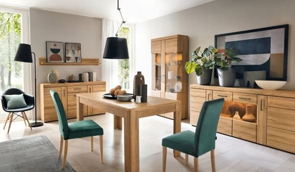 Nowoczesne meble w salonie