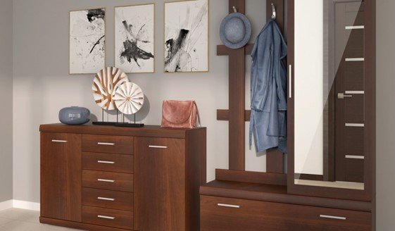 Nowoczesny przedpokój