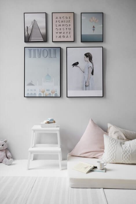 Obrazki na ścianę do pokoju dziewczynki