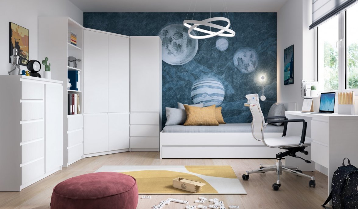 pokój młodzieżowy białe meble pokój młodzieżowy białe meble