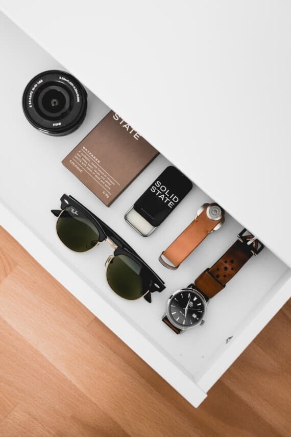 Rzeczy uporządkowane w komodzie Rzeczy uporządkowane w komodzie