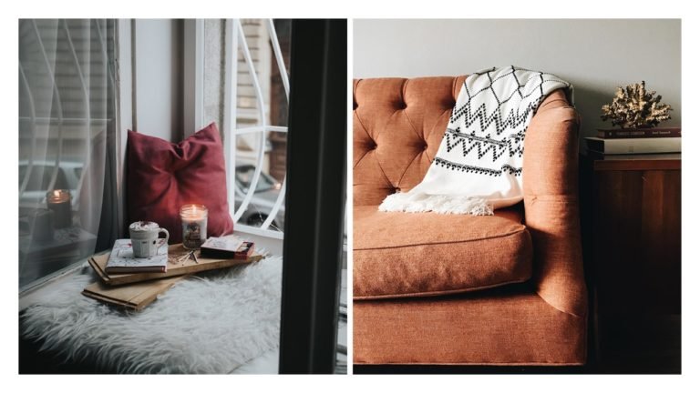 tkaniny w mieszkaniu