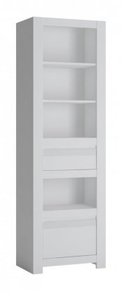 Wysoki regał z półkami dla dziewczynek